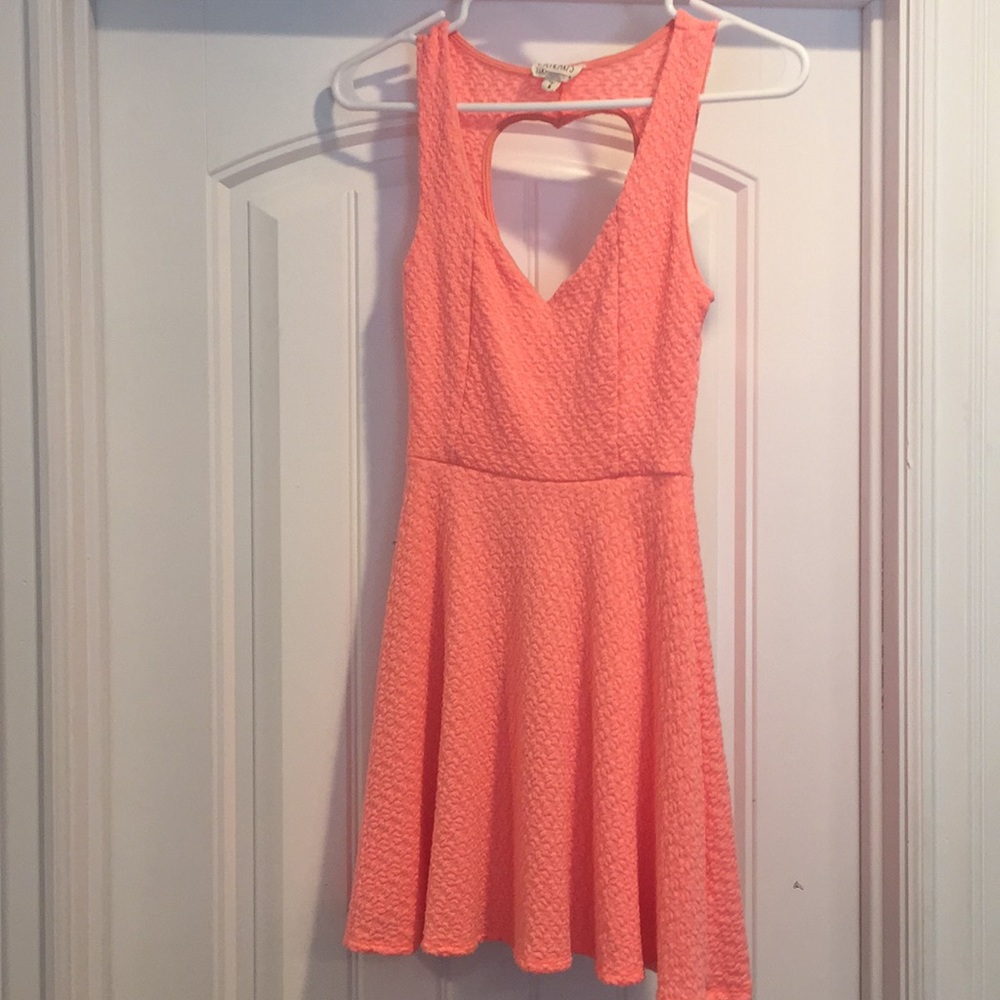 Coral L.A hearts pacsun dress. Size small